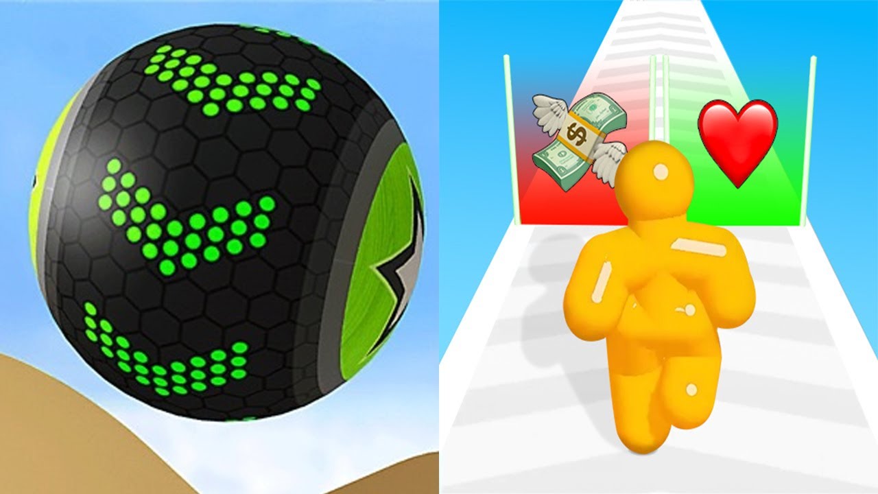 Going Balls VS Tall Man Run - All Levels Gameplay Android iOS Ep 4