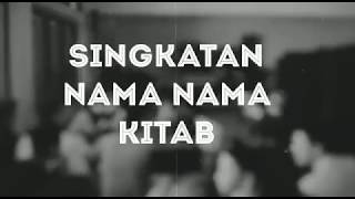 Kumpulan singkatan nama nama kitab.. Santri kocak