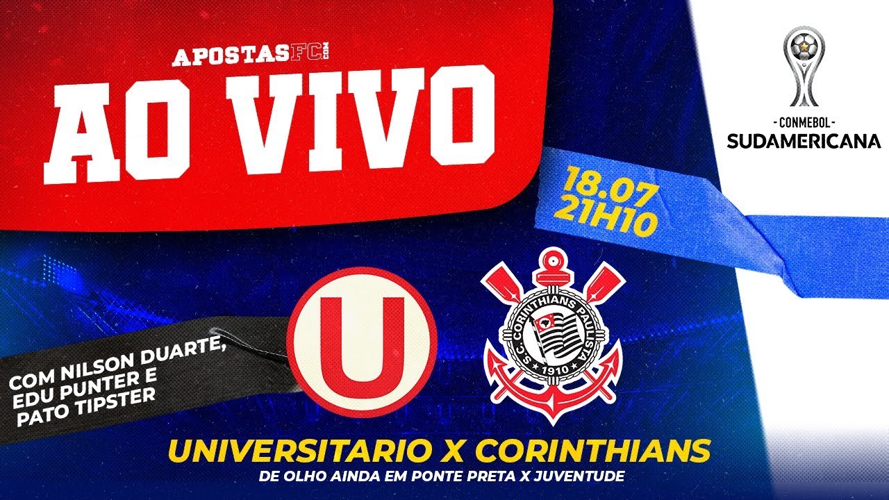 Universitario x Corinthians: onde assistir ao vivo o jogo pela