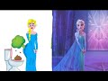 Elsa Frozen 2 - Face Her Biggest Fear - funny Drawing memes - Try not To laugh
