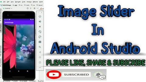 How to create Image Slider in Android Studio | Android Studio Tutorial | ImageSlider | Techno Trak