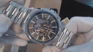 Men's Michael Kors Wilder Automatic Stainless Steel Watch MK9021 - YouTube