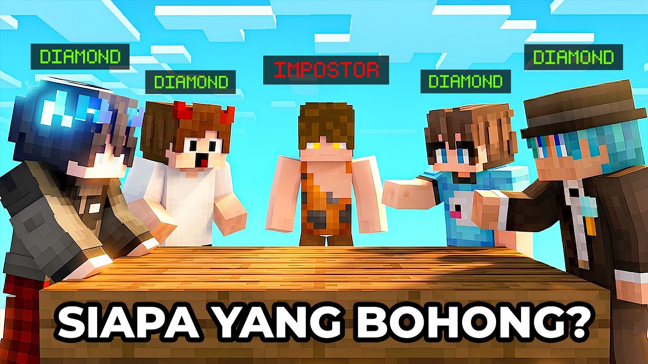 Gue Buat LAPER GANG Saling TUDUH & FITNAH di Minecraft (PARAH BGT JIR)