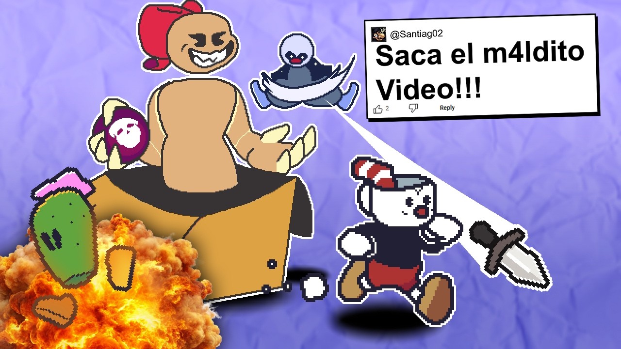 HICE mi PROPIA VERSION de CUPHEAD con SUS IDEAS