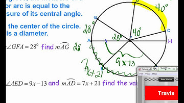 November14 section 10 6 minor, major arcs, semicircles & arc addition