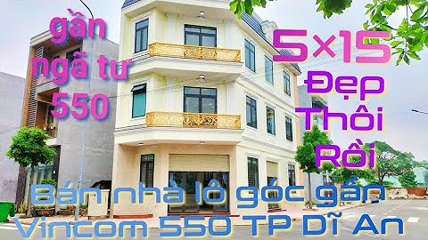 mẫu nhà phố góc 2 mặt tiền | nhà đẹp bình dương