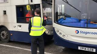 Stagecoach planning the bus formation