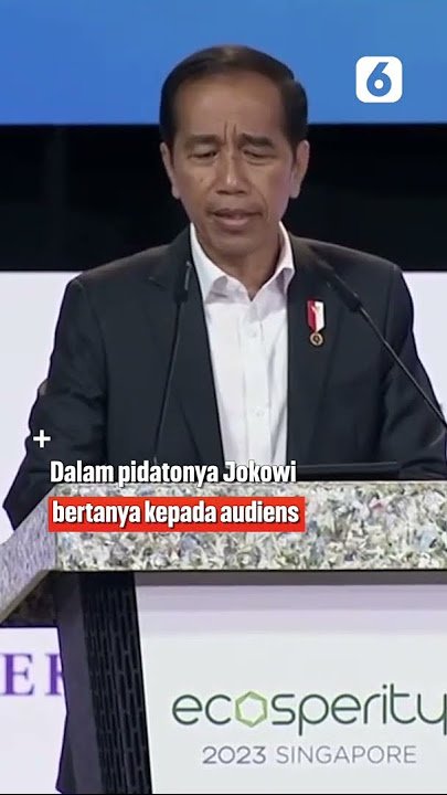 Jokowi di Singapura: Siapa Menang Pilpres 2024? #Shorts