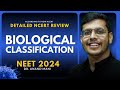 Biological classification in one shot  ncert review  neet 20242025  dr anand mani