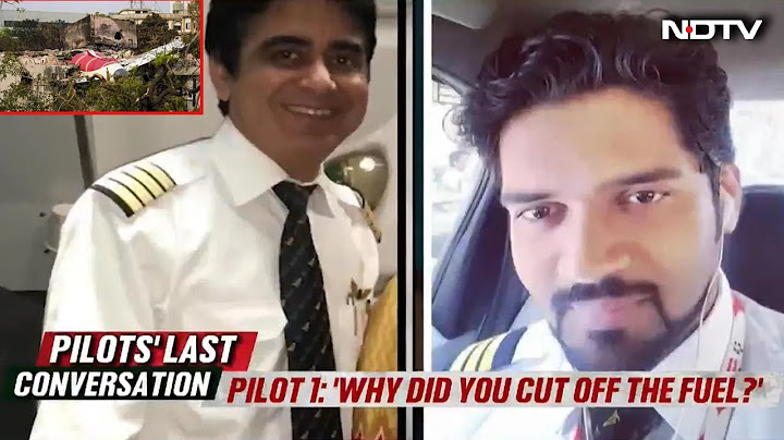 Air India 171 Update | Air India Crash Probe Report Reveals Last Conversation Between Pilots