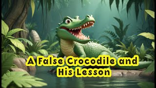 A False Crocodile and His Lesson #kidsstory  #bedtimestory #educational #learning