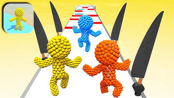 Sandman Run 🏃‍♂️🔵🟡 - All Levels Gameplay Android, iOS (Levels 1-5)