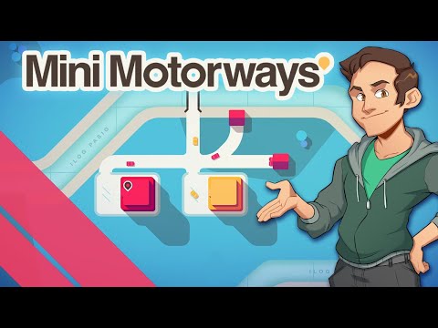 Mini Motorways - I am still bad at roads. - YouTube