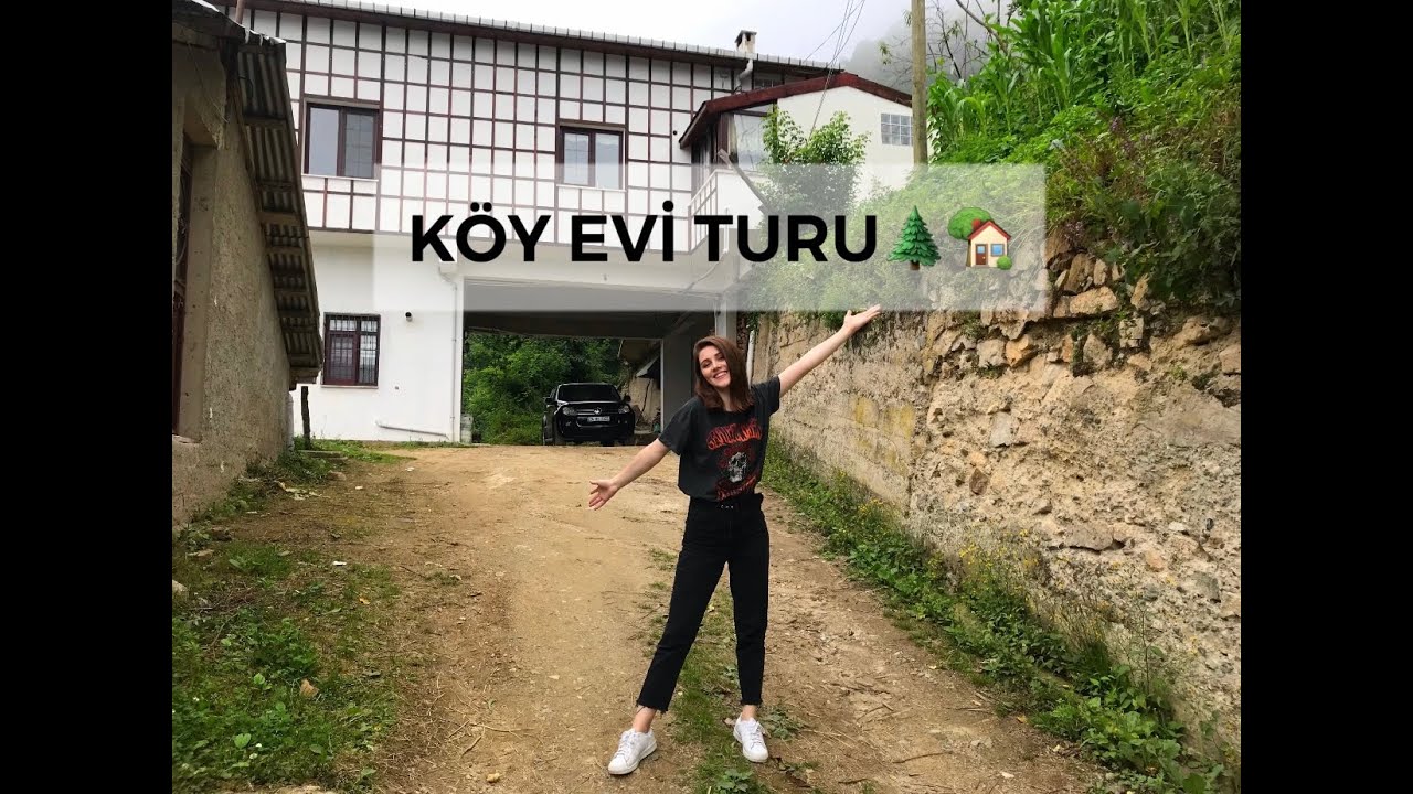 Rize/İkizdere Köy Evi Turu🌲🏡