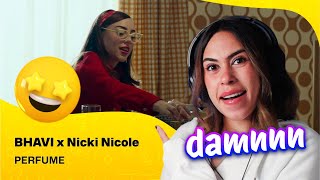 Reaction ▷  BHAVI x Nicki Nicole - PERFUME