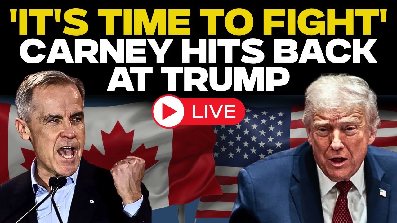 US-Canada Tensions Live | Mark Carney Pushes Back on Trump After Davos Speech | WEF 2026 | Davos