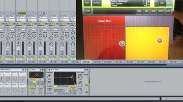 Sonic Logic Version 1.2 sneak preview - MIDI Broadcast mapping to Ableton Live.