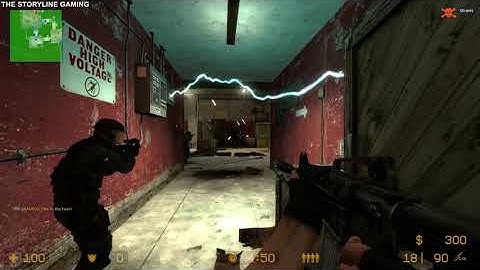 Counter Strike : Source - Sklad - Gameplay "CT Forces" (with bots) No Commentary