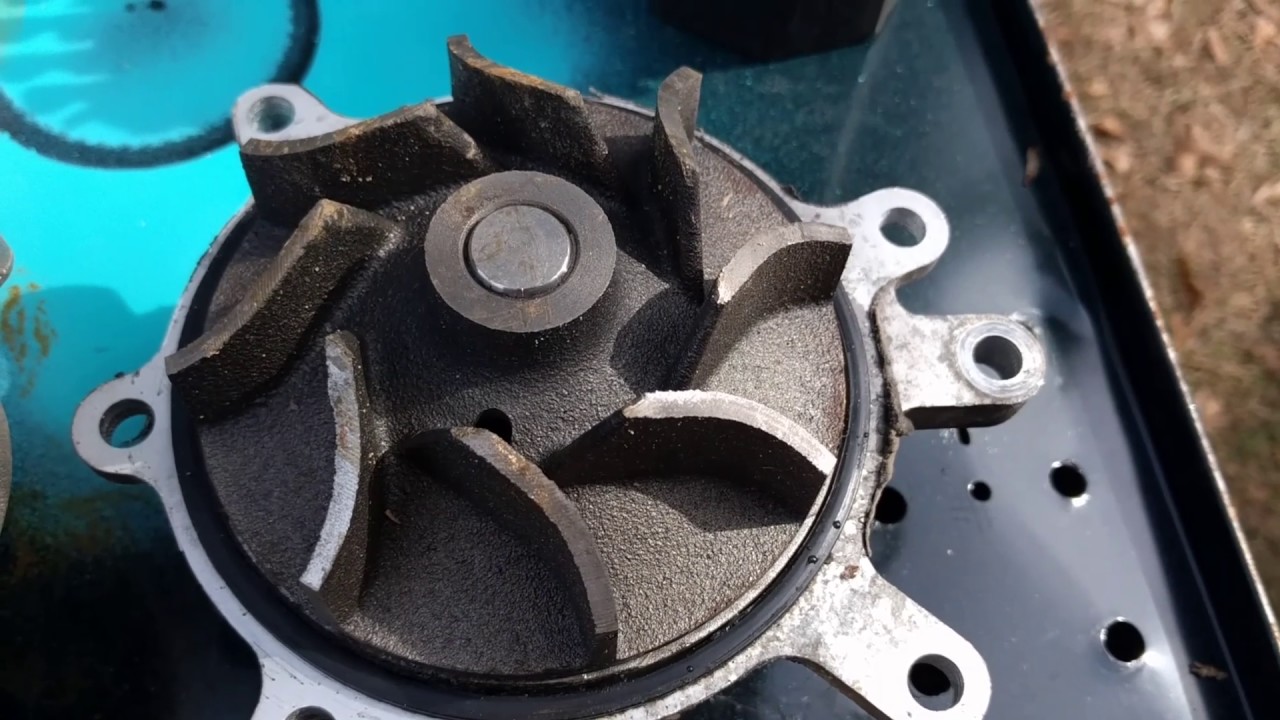 Lb7 Duramax water pump cavitation damage YouTube
