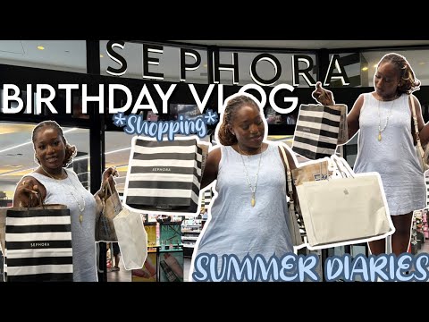 Summer diaries ☀️🌷🌊 EP 03 Birthday shopping, Apple, Sephora, Bath & body works 🛍️