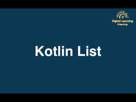15 Kotlin List | Online Training Download app from below link