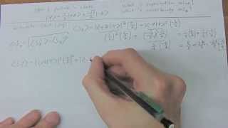 Quantum Physics 1.2 - Finding Expectation Value & Uncertainty