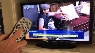 how to turn subtitles on & off on sky tv