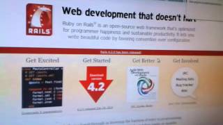 Tutorial guia de instalacion Ruby on Rails y Hola Mundo (Ruby)