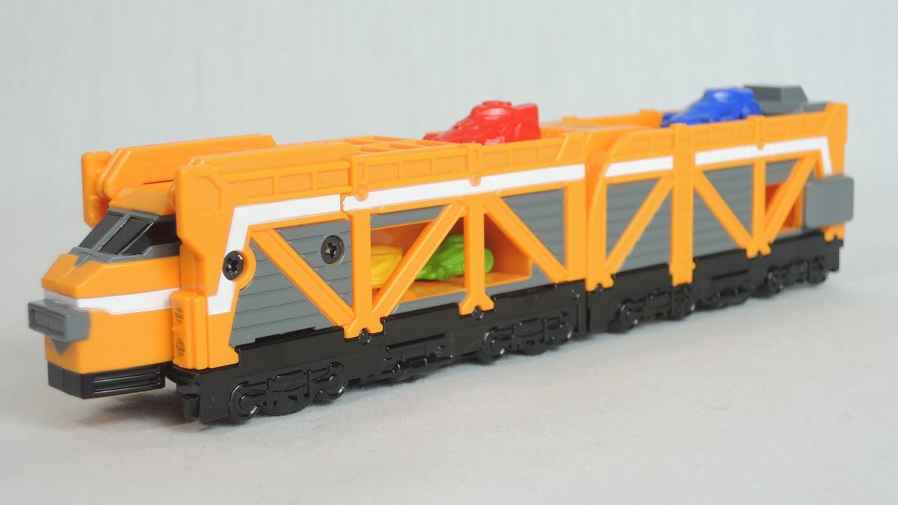 【フルHD・高音質】烈車合体シリーズ カーキャリアレッシャー【トッキュウジャー】