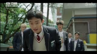 Yoon Chan Young Fights the Bullies | High School Return of A Gangster EP 2 | Viu [ENG SUB]