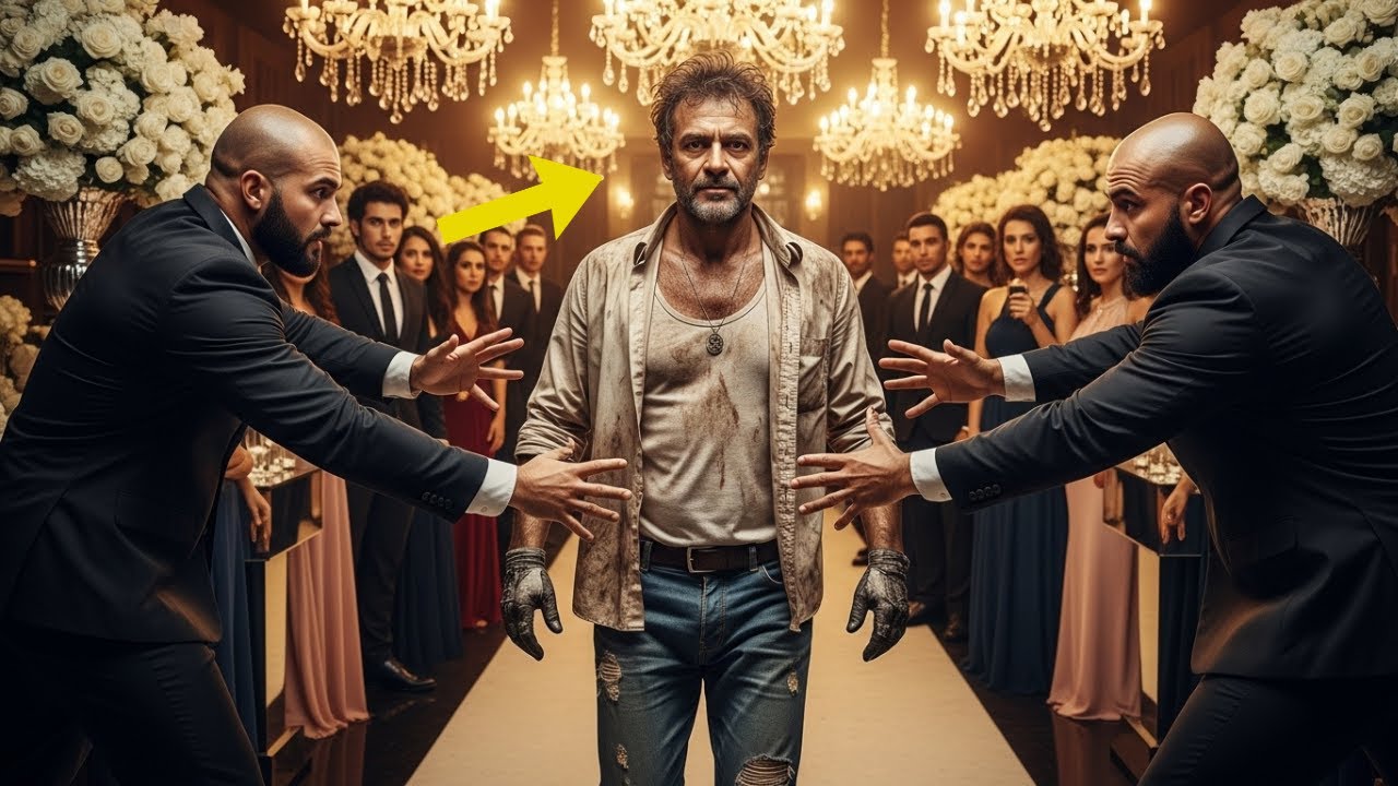 Ganhei milhões. Apareci sujo no casamento da minha ex. Ela mandou os seguranças me baterem.