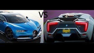 Bugatti Veyron VS LykanHyperSport