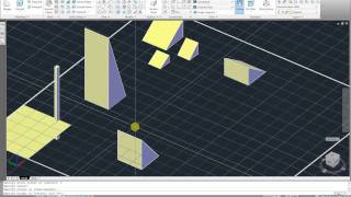Autocad 3D modeling Part 7 -  Wedge