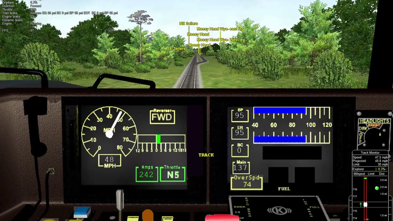 Open Rails Csx Open Rails on the CSX P&A Sub Part 3 - YouTube