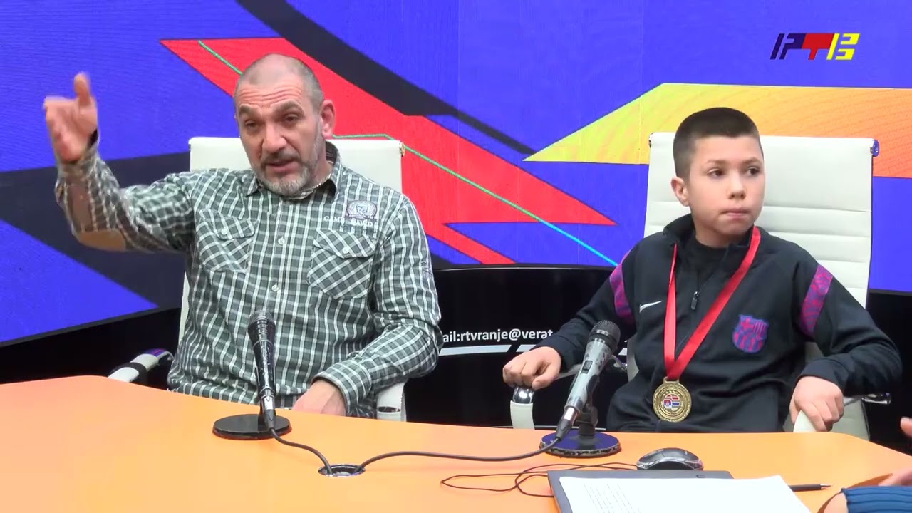 Gostovanje u Jutarnjem programu - Sladjan Stanojković i Lazar Pavlović / RTV Vranje / 22 02 2024