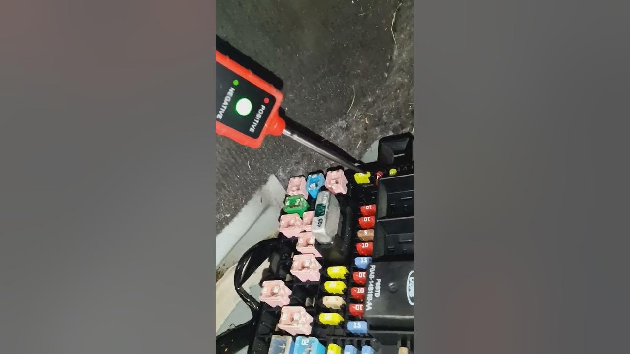 2005 ford f150 4.6 OBD2 fuse location - YouTube