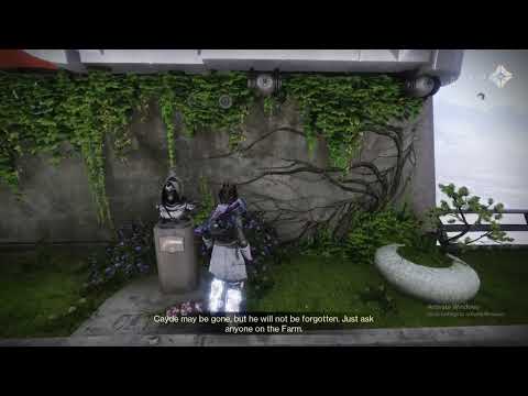 Cayde 6's Tower Memorial  (All Voice Lines)