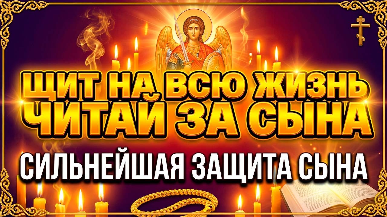 26 февраля ЗАКРОЙ СЫНА ОТ ВСЕХ БЕД! Сильнейшая молитва-оберег на всю жизнь сына