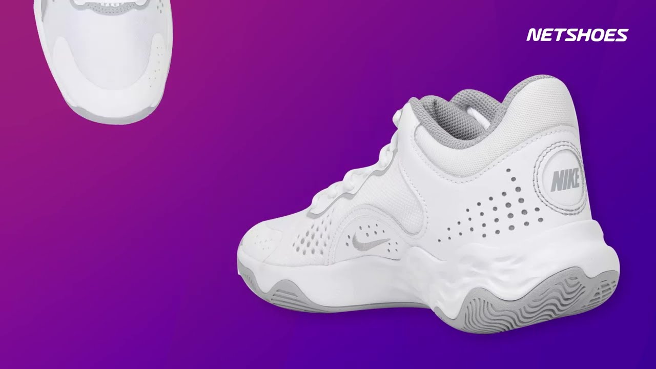 Tênis Nike Fly By Mid 3 Masculino - Branco+Azul | Netshoes