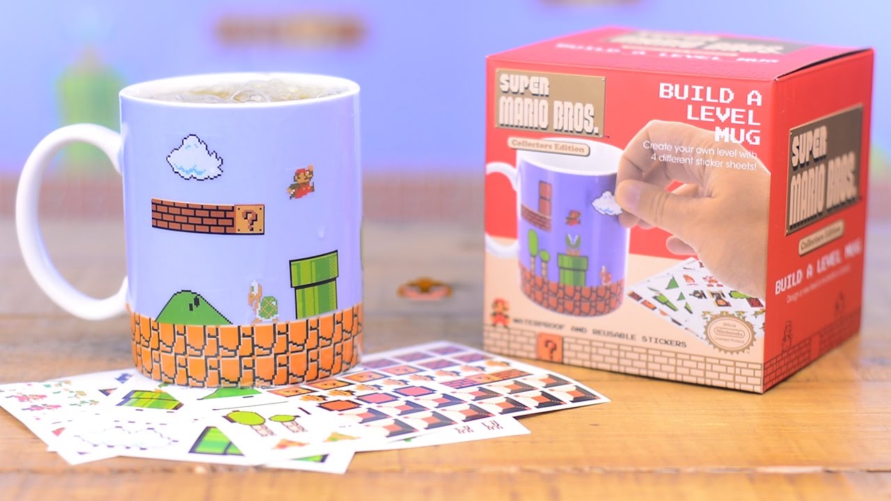 Super Mario Bros. Build A Level Mug | Paladone - YouTube