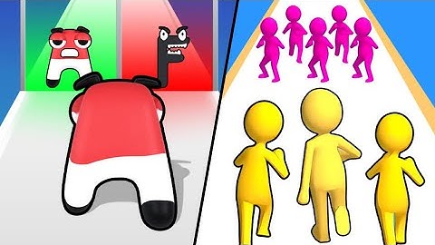 Alphabet Run Letter Go | Join Clash 3D / All Level Gameplay: Android,iOS