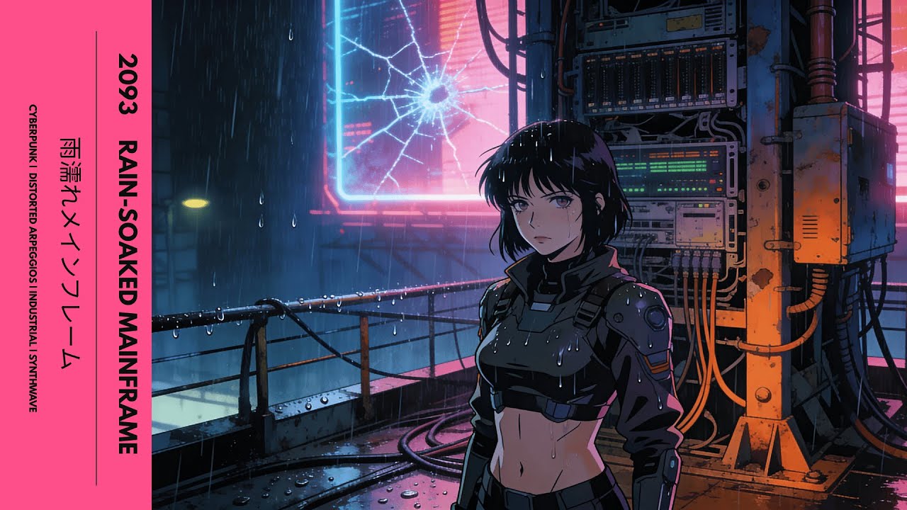 2093 RAIN-SOAKED MAINFRAME // Distorted Arpeggios / Industrial / Dark Synthwave / Synthwave