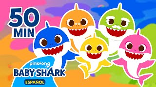 Aprende Colores con Colorido Tiburón Bebé | Cuentos Infantiles | Baby Shark en español