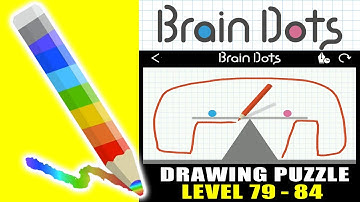 Brain Dots - Draw and Solve : Level 79-84 ios Gameplay