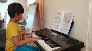 In Outer Space P. No. 26 ( Bastien Piano Technic Primer Level) by Vishwa