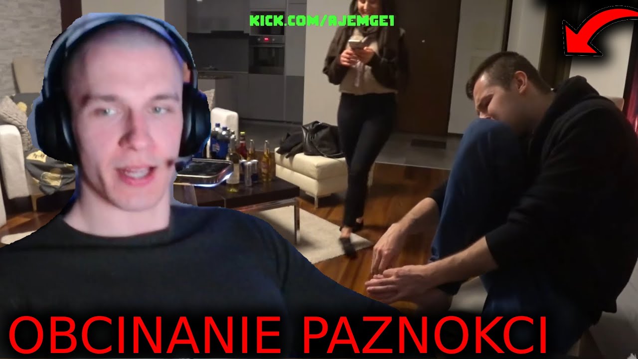 WŁODAR  OGLĄDA AJEMGE1 OBCINAJĄCEGO PAZNOKCIE