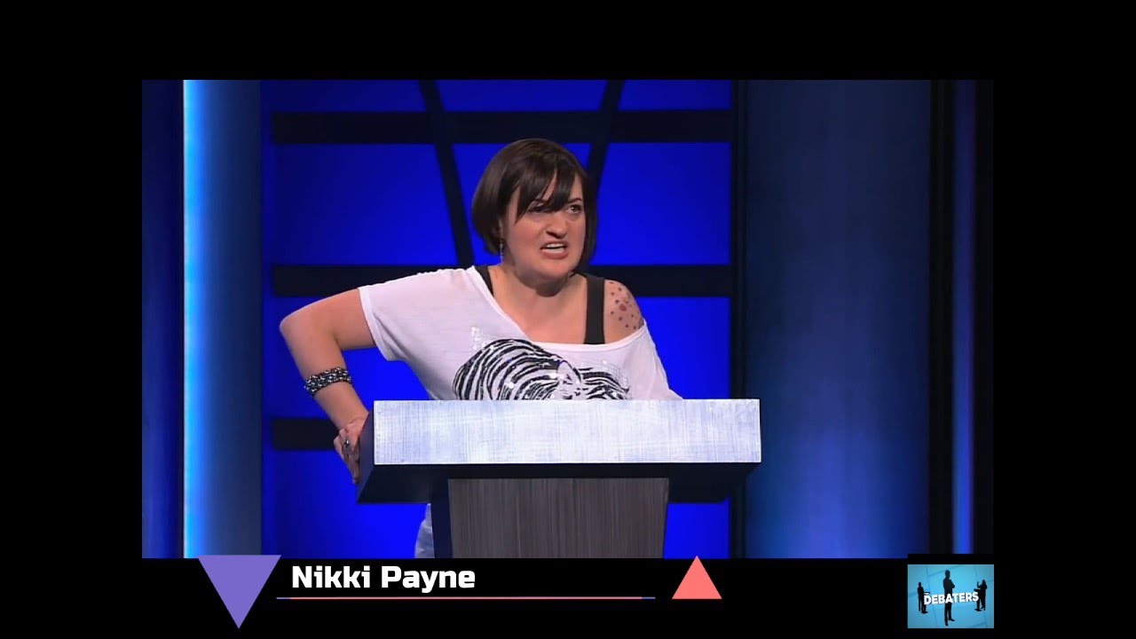 NIkki Payne on "The Debaters" / Topic is "REVENGE"