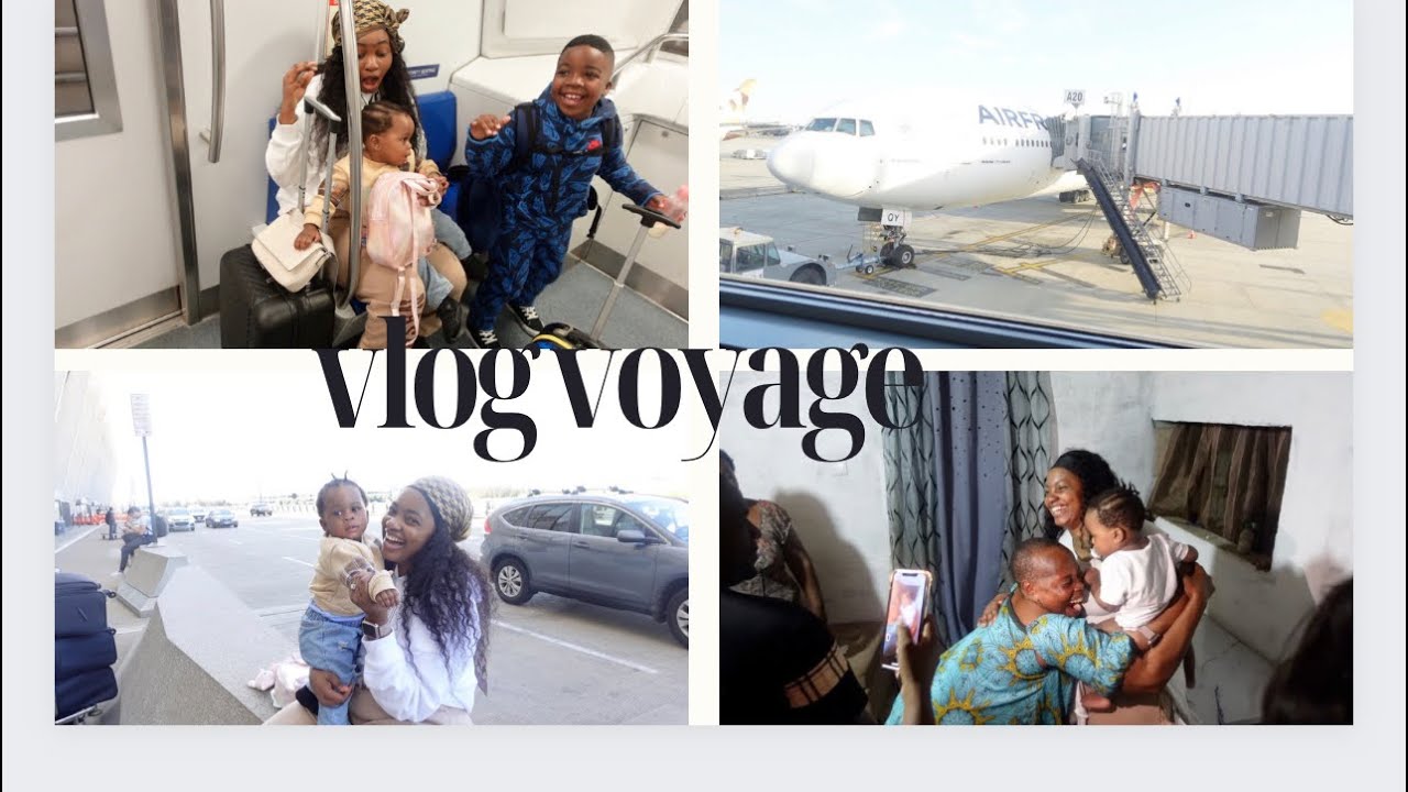 VLOG:part1 ON PART AU CAMEROUN/ JE FAIS LA SURPRISE A MA MERE ( Oufff surprise réussite)