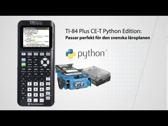 TI‑84 Plus CE-T Python Edition - YouTube