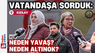 Kızılay Ankarada Vatandaşa Sorduk Neden Mansur Yavaş Neden Turgut Altınok? Sokak Röportajı